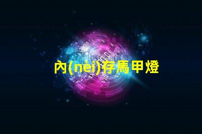 內(nèi)存馬甲燈