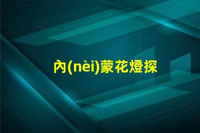 內(nèi)蒙花燈探索內(nèi)蒙古傳統(tǒng)花燈的魅力與創(chuàng)新