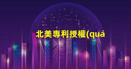 北美專利授權(quán)
