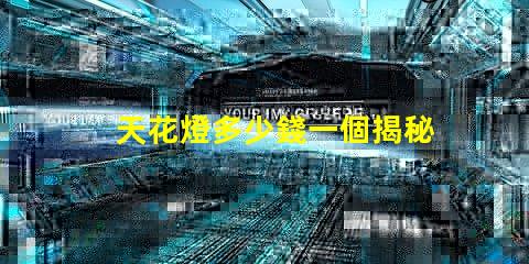 天花燈多少錢一個揭秘天花燈市場價格背后的秘密