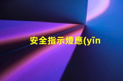 安全指示燈應(yīng)急燈保障生命安全的燈光救助方案