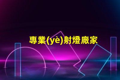 專業(yè)射燈廠家選擇優(yōu)質(zhì)射燈的關(guān)鍵因素是什么