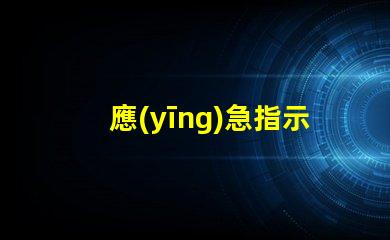 應(yīng)急指示燈安裝規(guī)范掌握安全標準,確保有效應(yīng)急指引