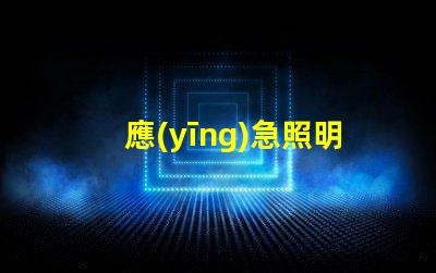 應(yīng)急照明指示燈提升安全性的必備設(shè)備