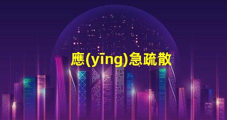 應(yīng)急疏散系統(tǒng)提升安全效率的關(guān)鍵技術(shù)是什么