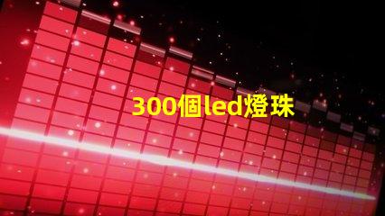 300個led燈珠