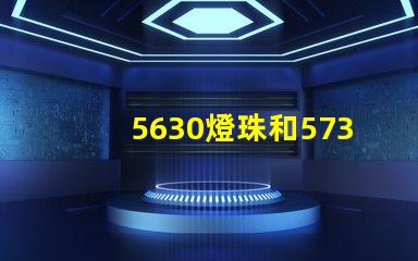 5630燈珠和5730燈珠有什么區(qū)別