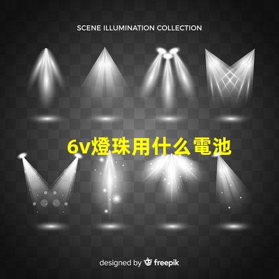 6v燈珠用什么電池