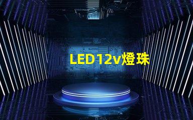 LED12v燈珠