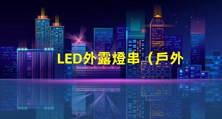 LED外露燈串（戶外裝飾照明首選）