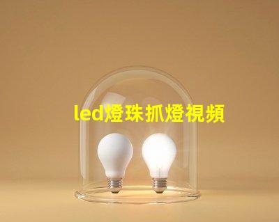 led燈珠抓燈視頻