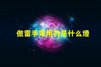 傲雷手電用的是什么燈珠