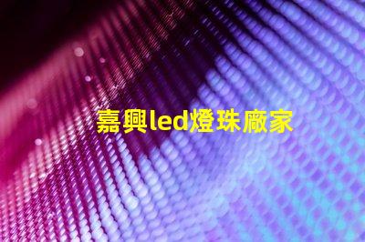 嘉興led燈珠廠家