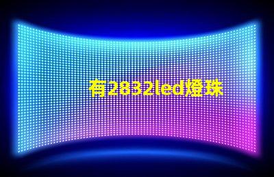 有2832led燈珠嗎