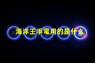 海洋王手電用的是什么燈珠