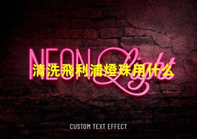 清洗飛利浦燈珠用什么