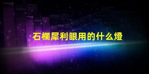 石欄犀利眼用的什么燈珠