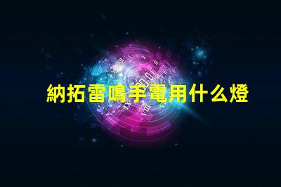 納拓雷鳴手電用什么燈珠
