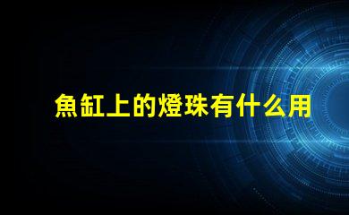 魚缸上的燈珠有什么用